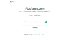 Desktop Screenshot of about.fdadance.com