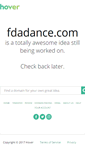 Mobile Screenshot of about.fdadance.com