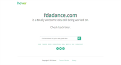 Desktop Screenshot of gallery.fdadance.com